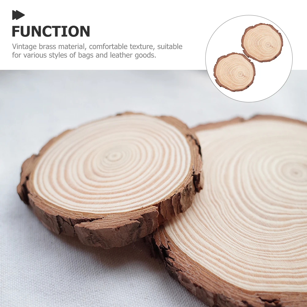 

2pcs Coaster Aromatherapy Wood Pad Heat Insulation Home Decor Office Coffee Shop Table Accessories