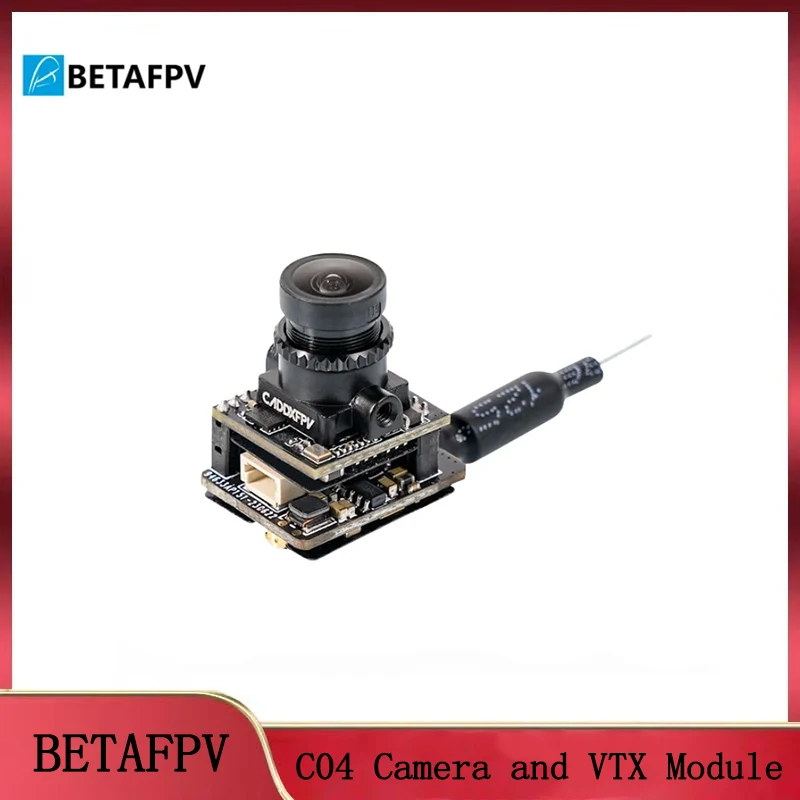 

BETAFPV C04 FPV Camera: 1200TVL Resolution, 160° FOV, 1/3 Inch CMOS, 4.14g Lightweight Design
