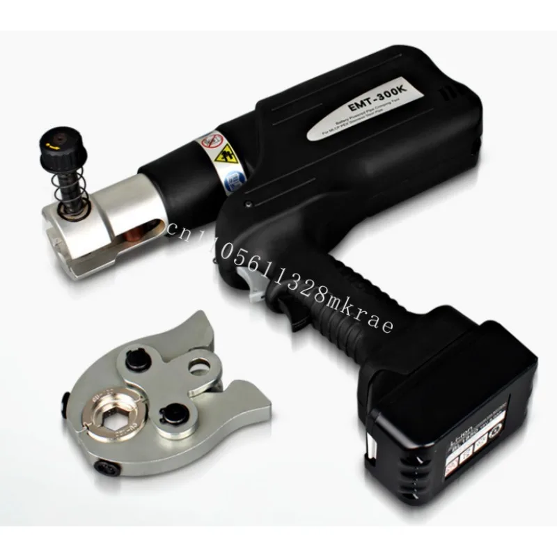 أداة العقص الهيدروليكية الجديدة التي تعمل بالبطارية EMT-300K آلة العقص اليدوية البسيطة #1