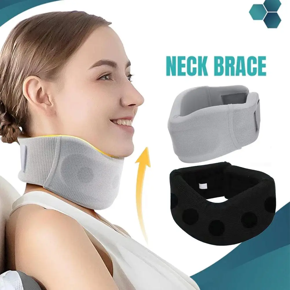 

Neck Brace Stretcher Cervical Brace Traction Ice Silk Device Pain Collar Cover Supporter Tractor Relief Pillow Orthopedic N U5T1