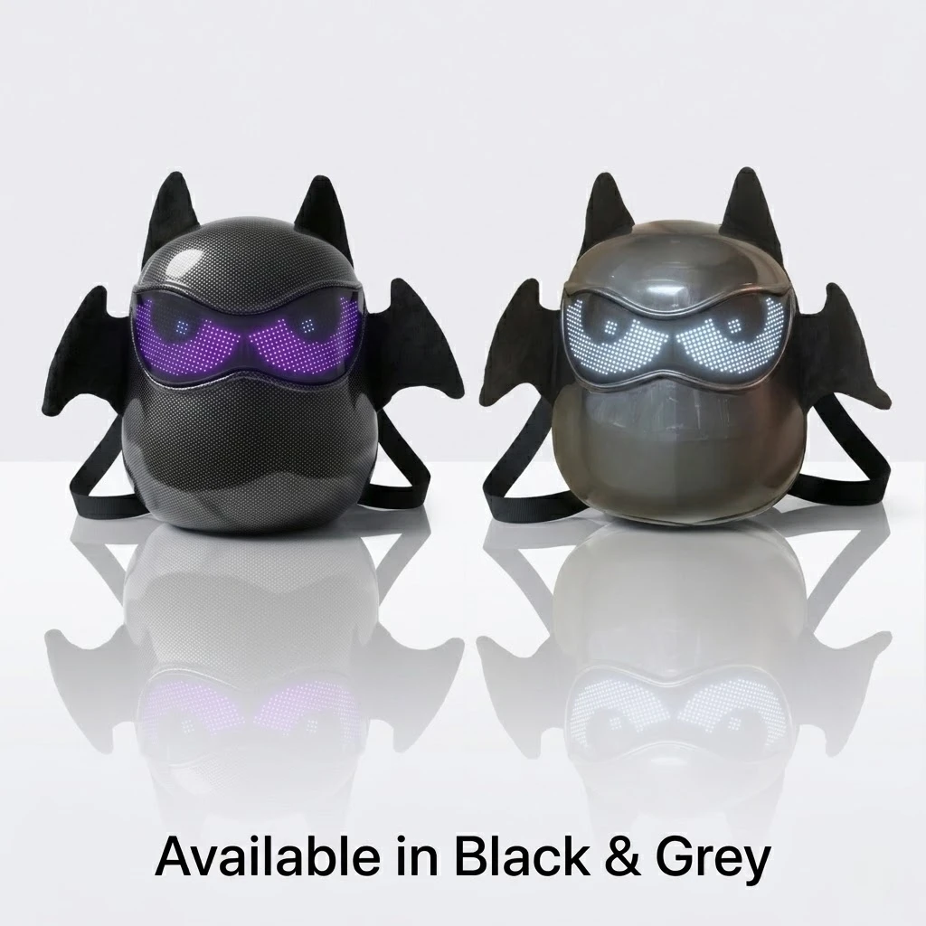 

Led Cute Bat Backpack Glowing Backpack Night Explorer Costume Prop Fashion School Bag For Teens Adults