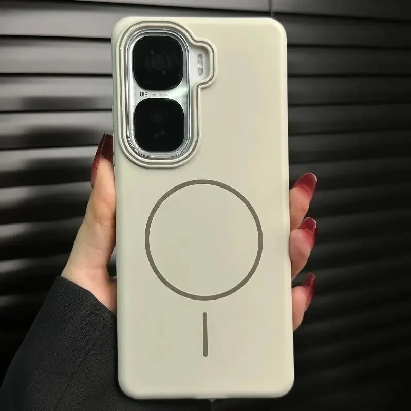 حافظة لهاتف VIVO iQOO Neo10 Pro بسيطة وناعمة مغناطيسية PC صديقة للبشرة غطاء مقاوم للسقوط لهاتف VIVO iQOO Neo 10 Pro Funda #2