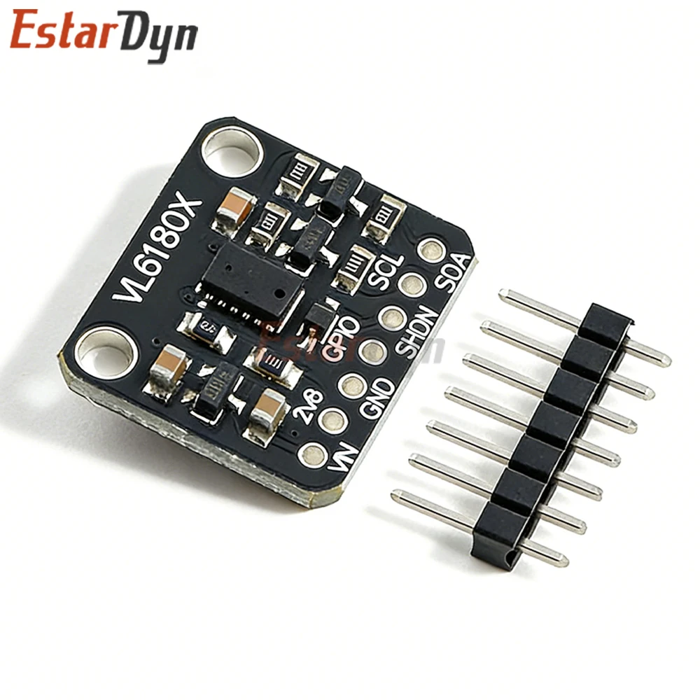 Estardyn VL6180X ToF Distance Sensor Module, High Precision Proximity Gesture Detector I2C 3.3V/5V for Arduino
