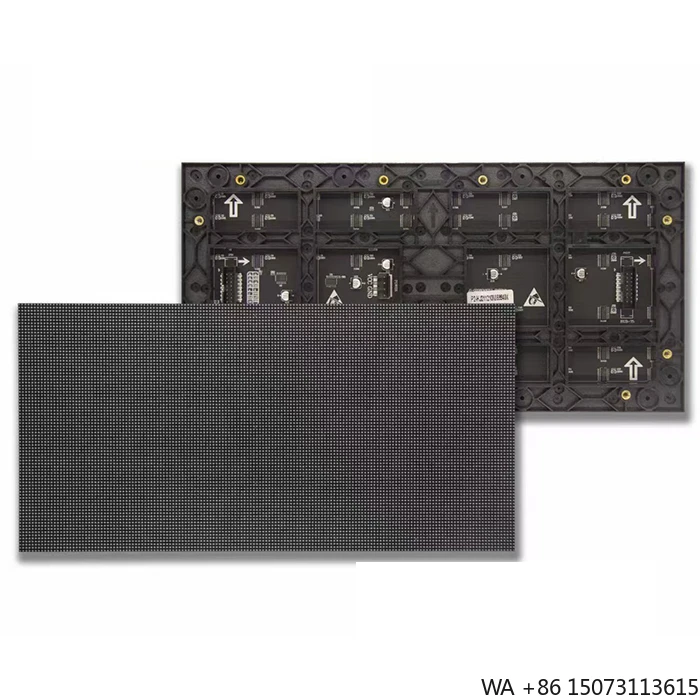 Módulo exterior do diodo emissor de luz P6 - painel impermeável IP66 SMD3535 192*192mm para armários grandes