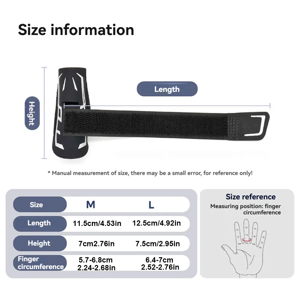 AOLIKES 1PCS Sport Finger Splint Guard Finger Protector Basketball Support Sprain Dislocation Fracture Finger Splint Corrector - view 2