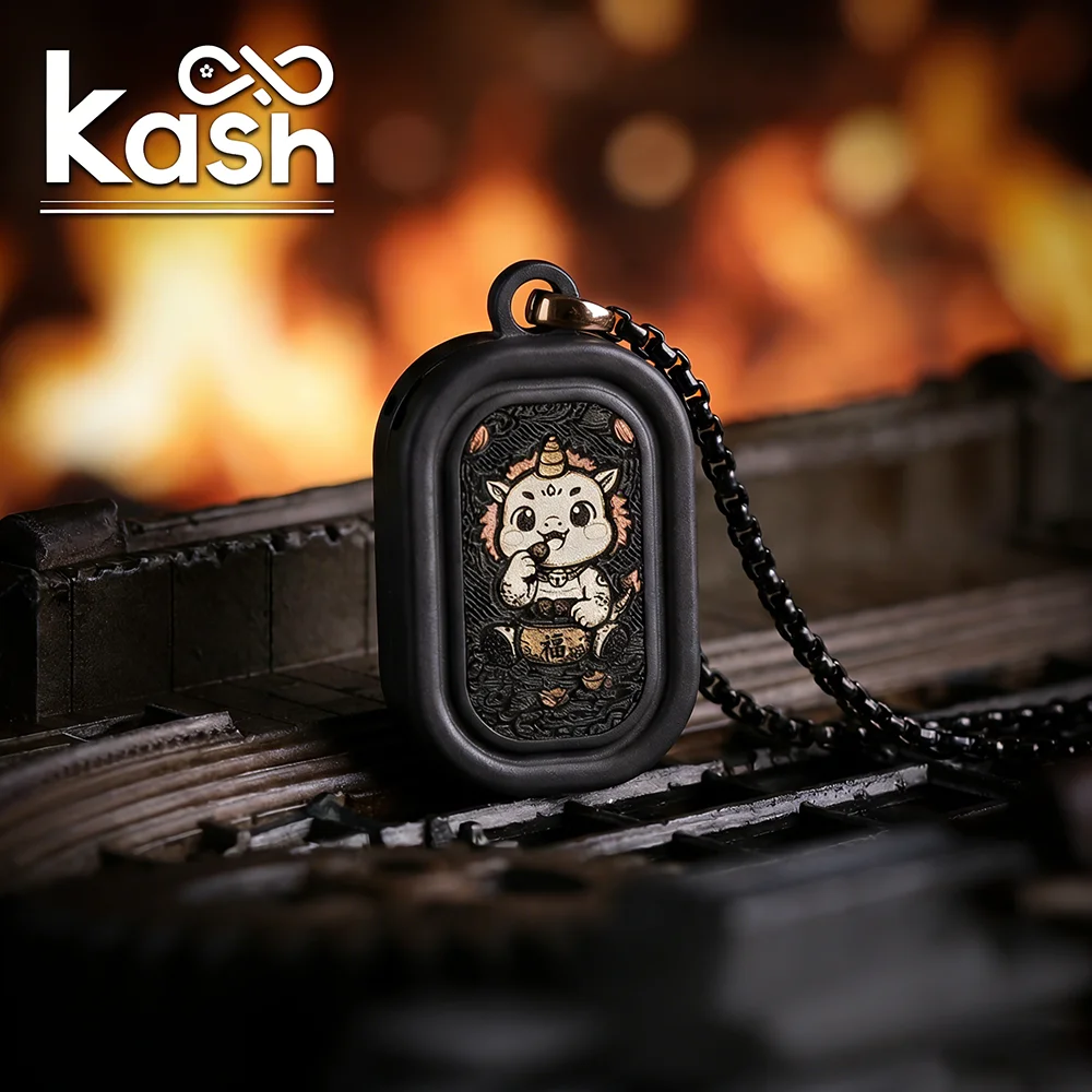 KASH EDC Zirconium Push Slider Stress Relief Toy Fidget Toys For Adults Office Anxiety Relief Gadgets Original Design