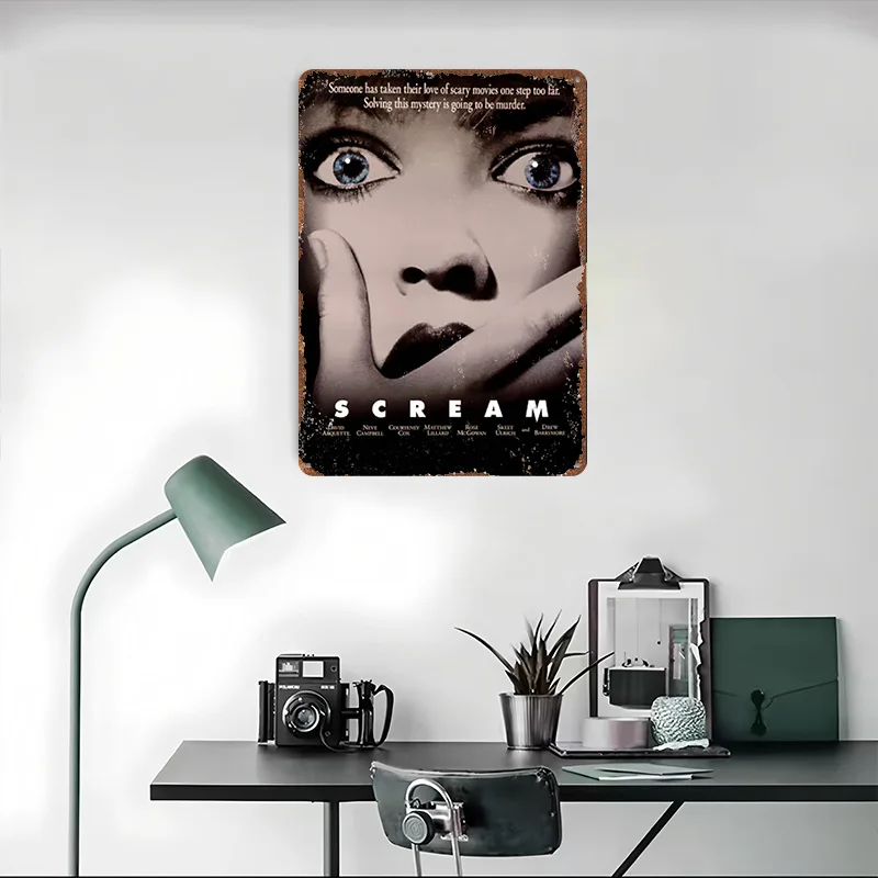 الصراخ المعادن المشارك القصدير علامات المرآب الزينة علامة معدنية مخصصة ل جدار الفن الديكور بار اكسسوارات لديكور المنزل الرجعية #4