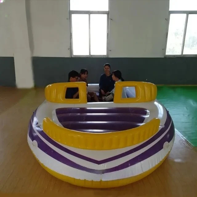 Inflatable 6-person Bay Breeze Boat, Inflatable Swimming Pool Floating Lsland Boat
