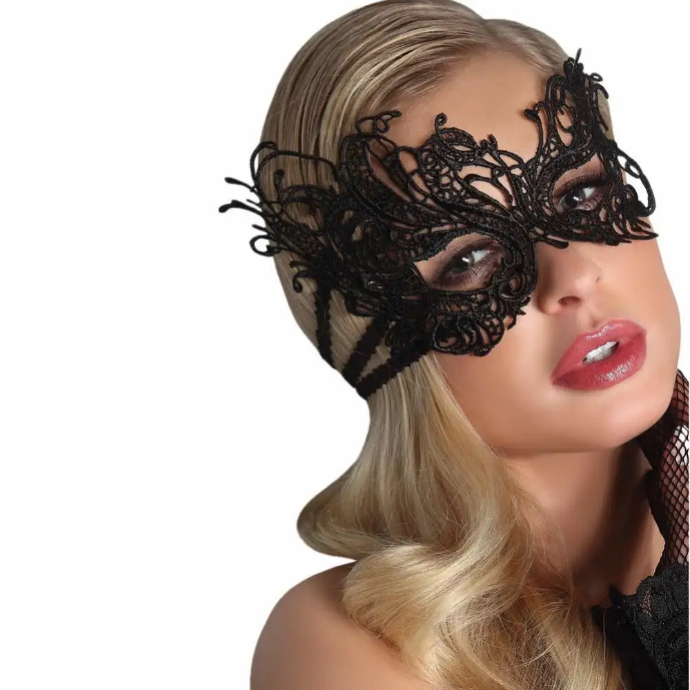 Party Lace Mask Half Face Sexy Bar Blindfolds Nightclub Party For Women Fancy Dress Costume Halloween Props