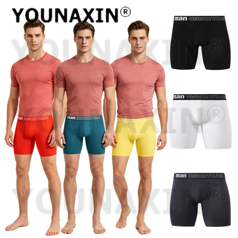 

Комплект из 5 мужских трусов-боксеров большого размера, сексуальные, с открытым шаговым швом, спортивное нижнее белье, размеры M, L, XL, 2XL, 3XL, 4XL, 5XL, 6XL, 7XL