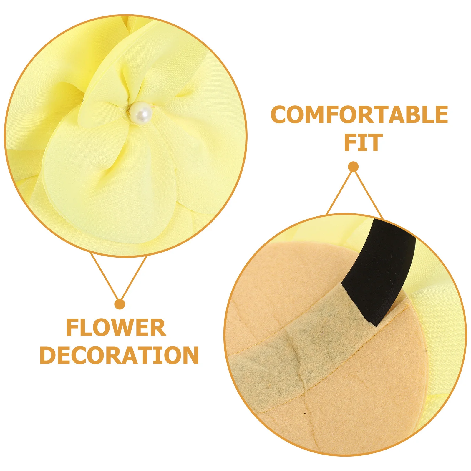 عصابة رأس كبيرة على شكل زهور مع لؤلؤ مزيف، إكسسوار شعر أنيق لحفلات الزفاف، عصابة رأس مزخرفة على شكل زهرة كبيرة، رباط شعر الزفاف