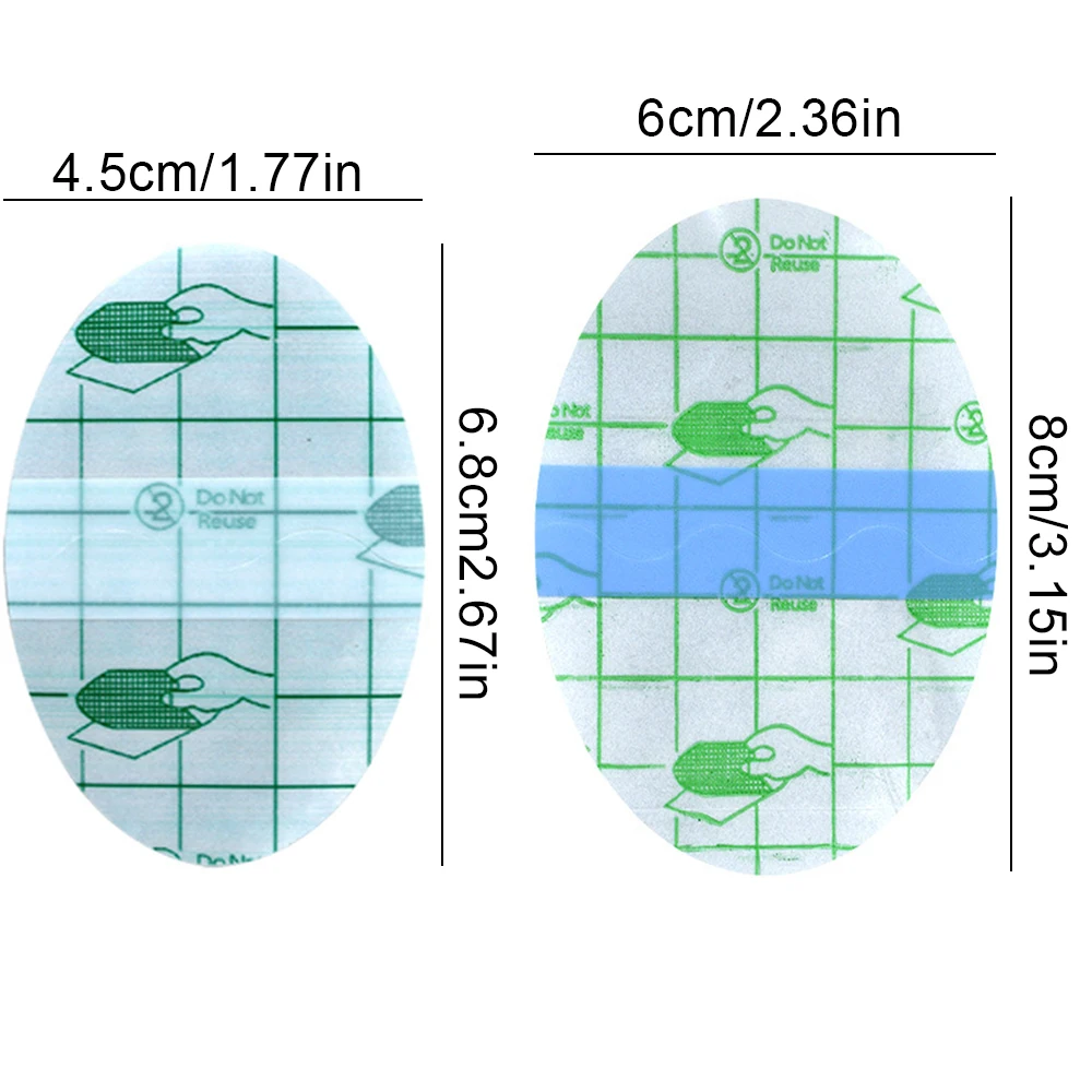 Pegatinas impermeables para las orejas de 20 piezas, cubiertas desechables para las orejas, para salón de ducha, tinte de peluquería, protección,
