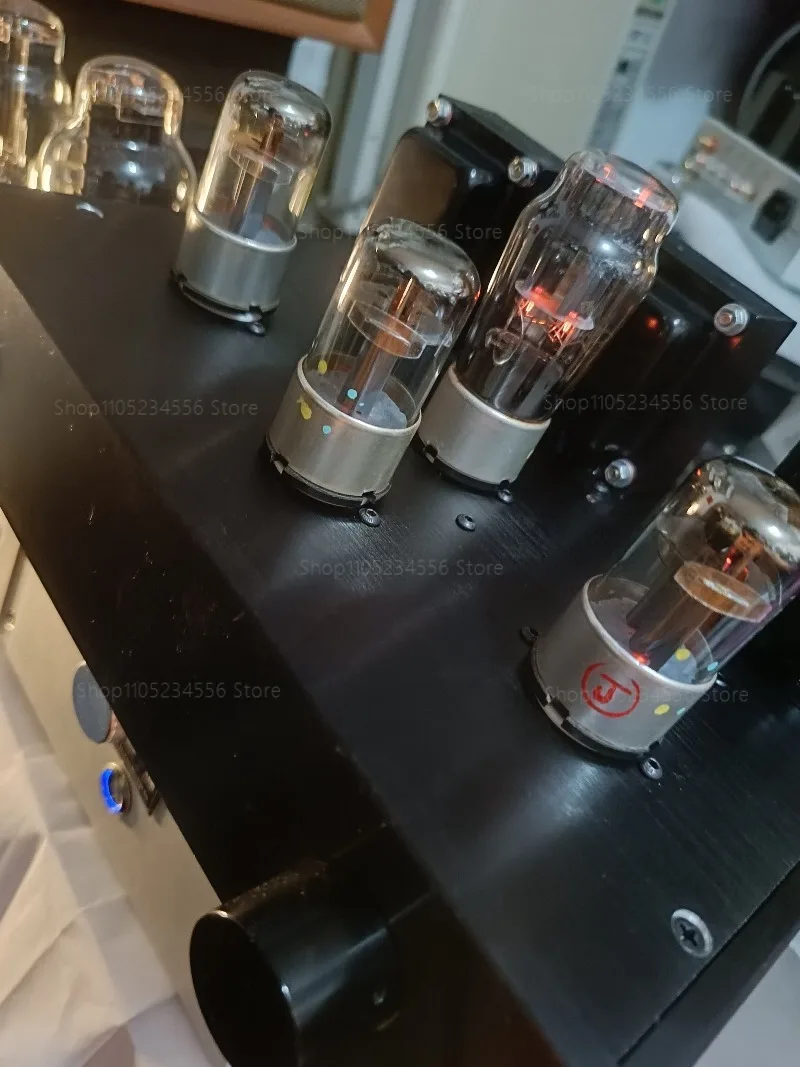 

6N8P Two Stage Tube Preamplifier Handmade Point To Point Wiring Compatible With 6SN7
