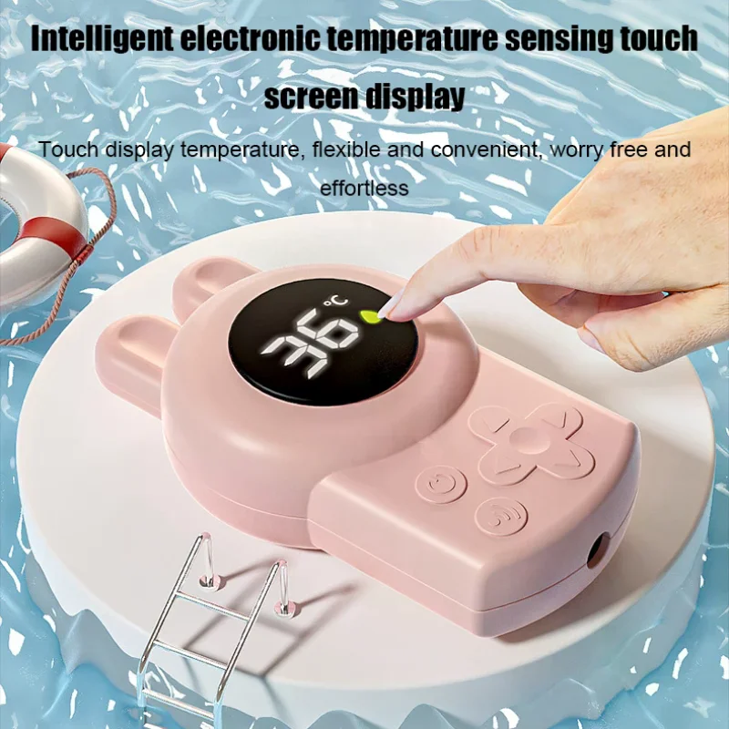 

Baby Water Thermometer Infant Bath Temperature Tester Kids Toddler Electronic Thermometer Child Bath Real Time Water Thermostat