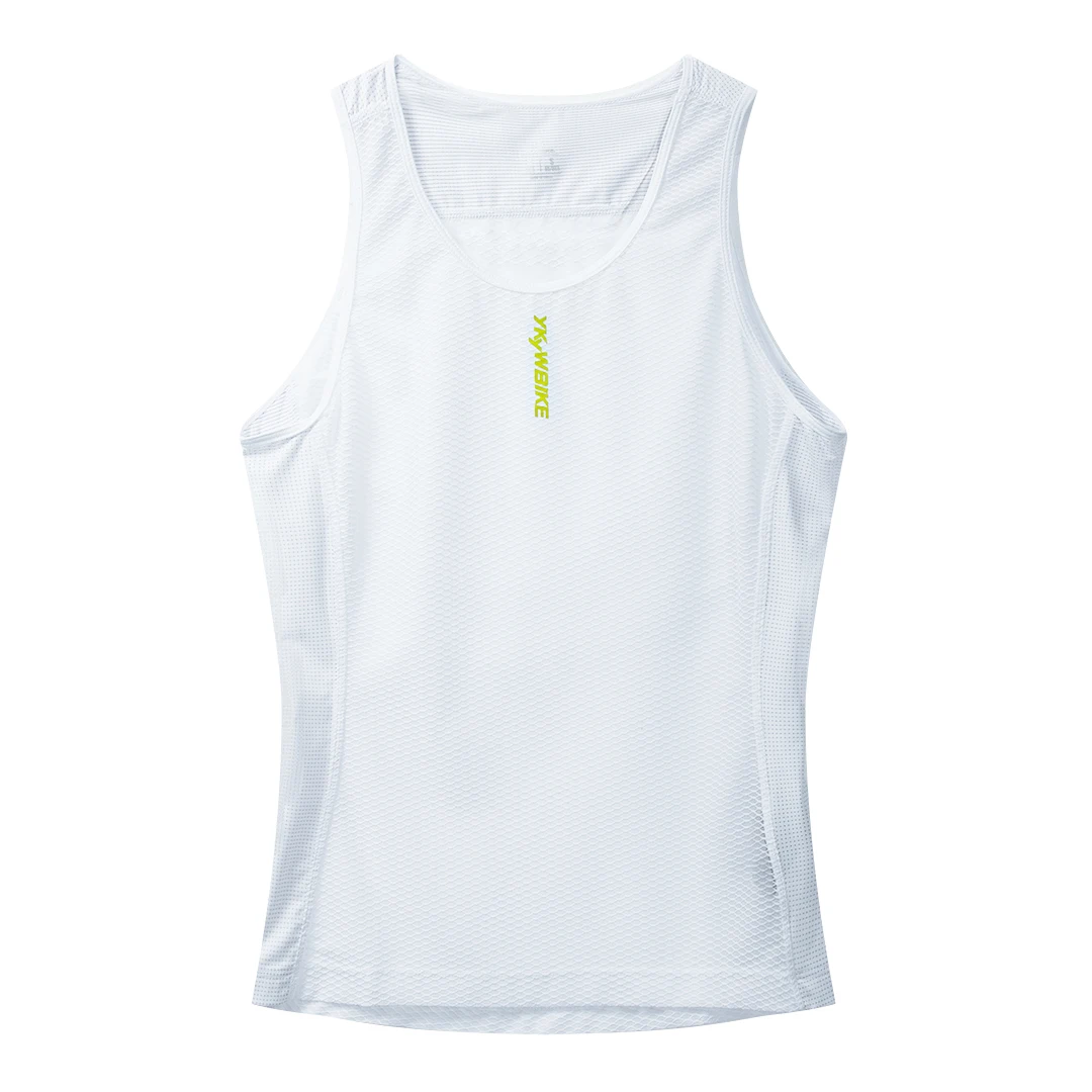YKYWBIKE Frauen Radfahren Basis Schicht Weste Ärmelloses Fahrrad Jersey Reflektierende Quick Dry Elastici Rennrad Unterhemd Unterwäsche 5