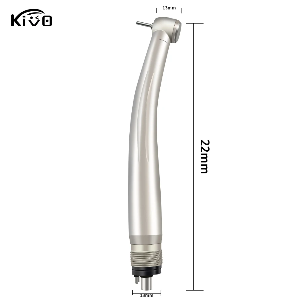 Handpiece dental de alta velocidade com refrigerar de água, turbina de ar, 4 pulverizador de ar, estrutura antipoeira, cuidado oral