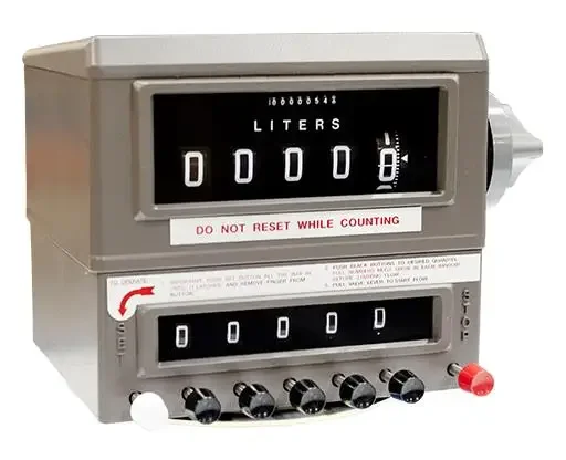 5 digital Mechanical meter Counter register for flowmeter