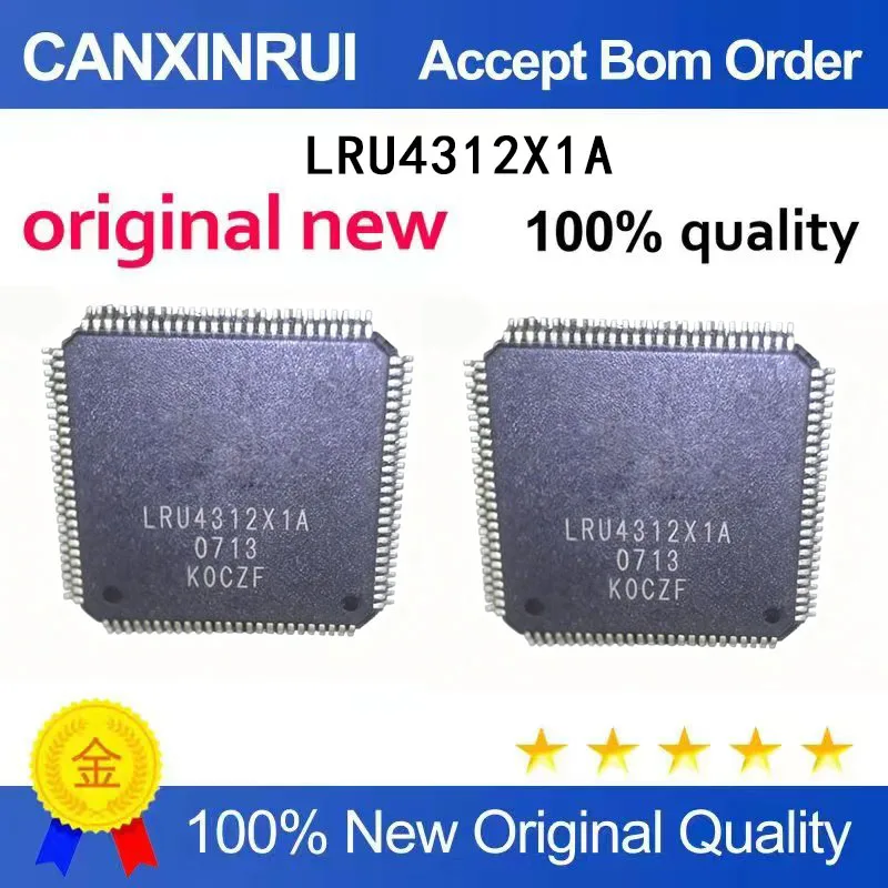 

(5 Pieces) New stock LRU4312X1A LRU4312X0 LRU4312XO QFP