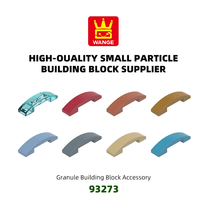 WANGE 153Pcs/Lot 93273 Arched Doorway Block Moc Color Accessories Compatible With Brick DIY Children's Toy Assembly Gift Box