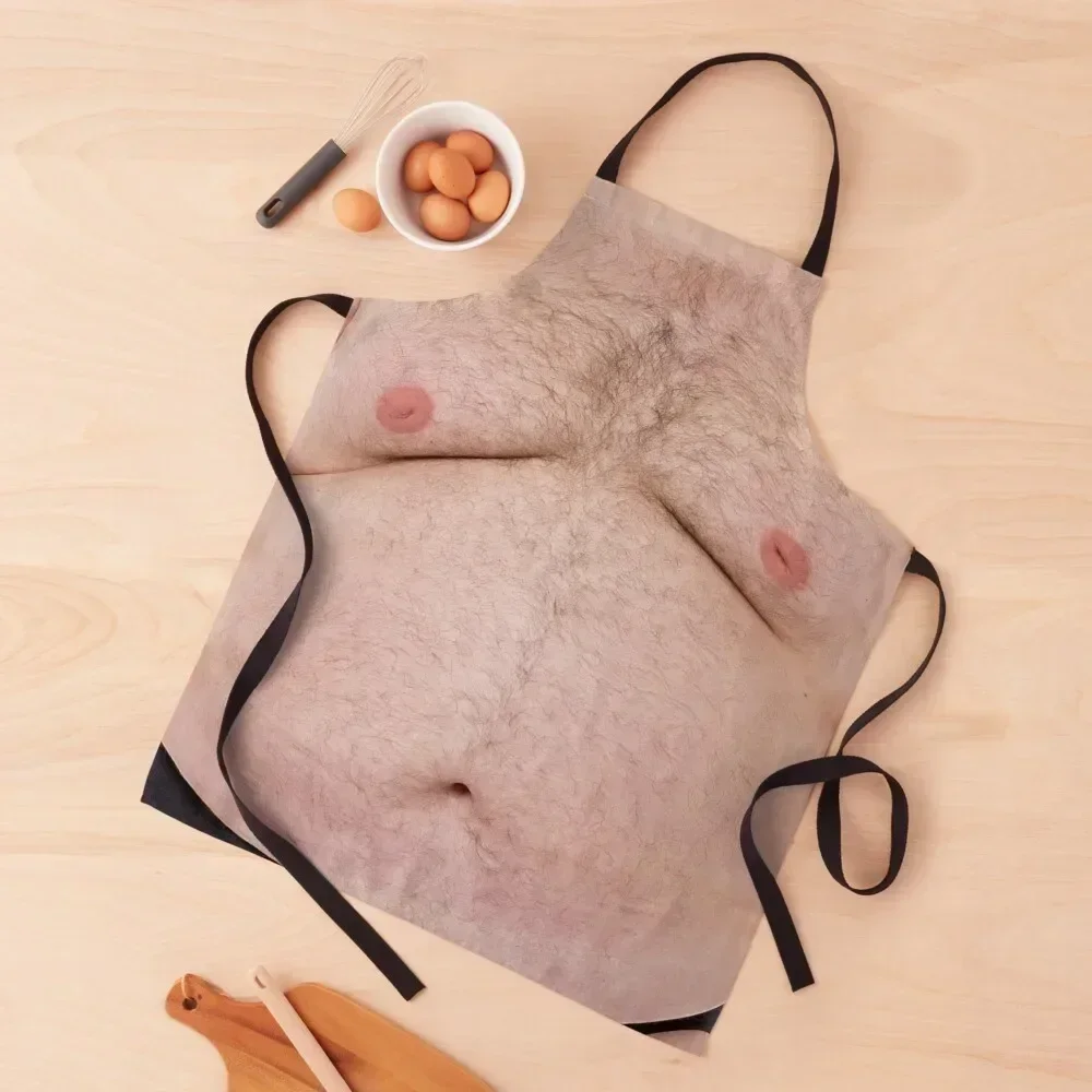

Hairy Belly Apron Kitchen Apras For Women Things For The Home Chef jacket men Apron