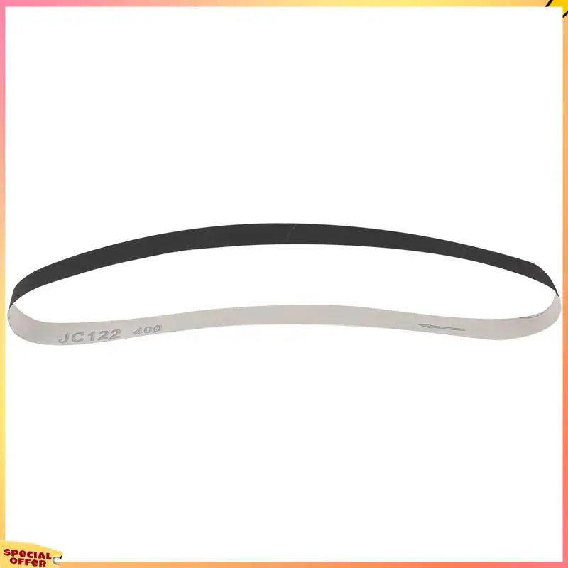 

ABFI 12Pcs 1 X 30 Inch Silicon Carbide Fine Grit Sanding Belts 400, 600, 800, 1000 Grits