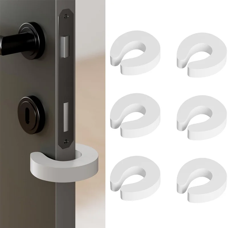 2/4/6Pcs Baby Proof Door Slam Stopper Door Pinch Guard Protect Child Fingers With Soft Foam Guard Prevent Finger Pinch Injuries