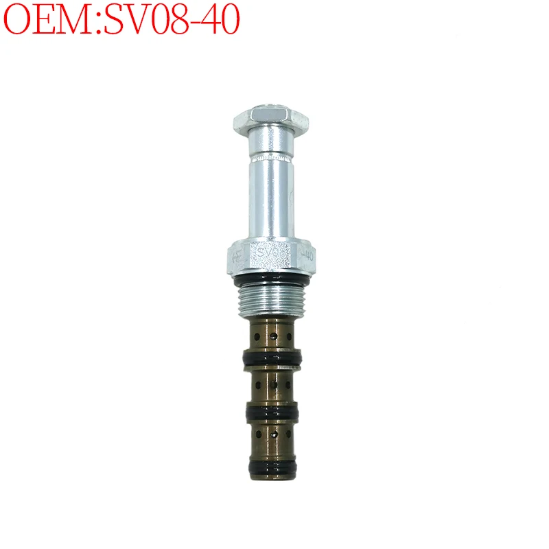 

Hydraulic Accessories Construction Machinery Parts are Suitable for Hydraforce Solenoid Valve Threaded Cartridge Spool SV08-40