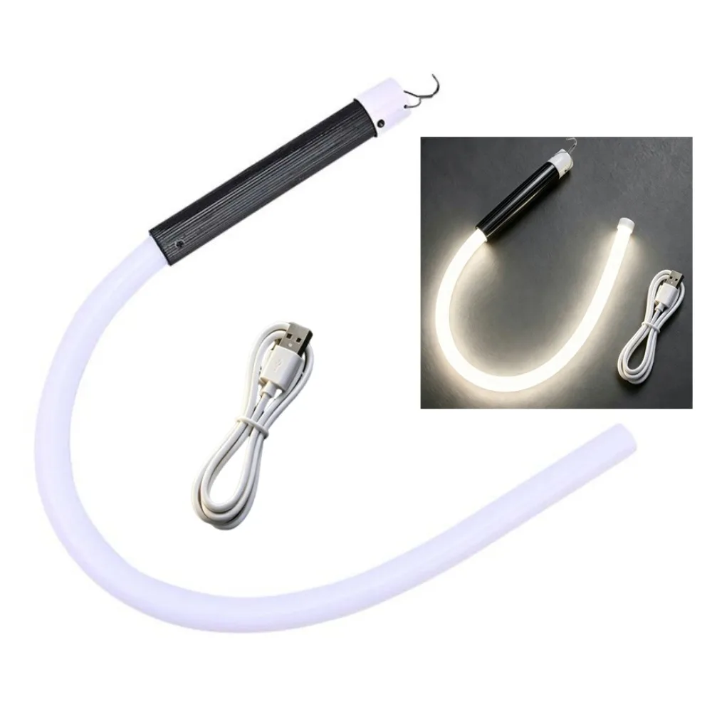 High Lumens LED Flashlight Stick Colorful 3 Brightness Modes Bendable LED Light Bar Portable Waterproof