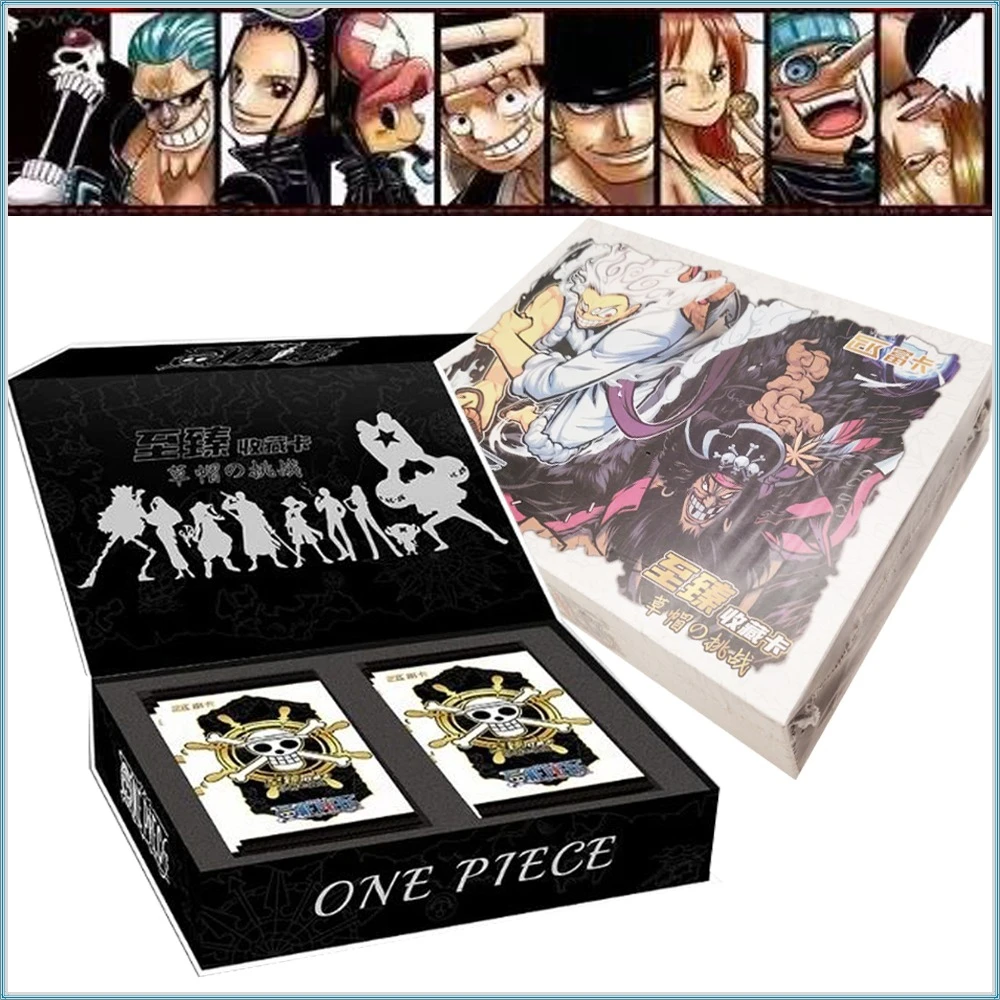 

Оптовая продажа коллекционных карточек One Piece: аниме-карточки с крутым и изысканным дизайном, черно-золотые, с популярными персонажами, популярный сувенир/подарок
