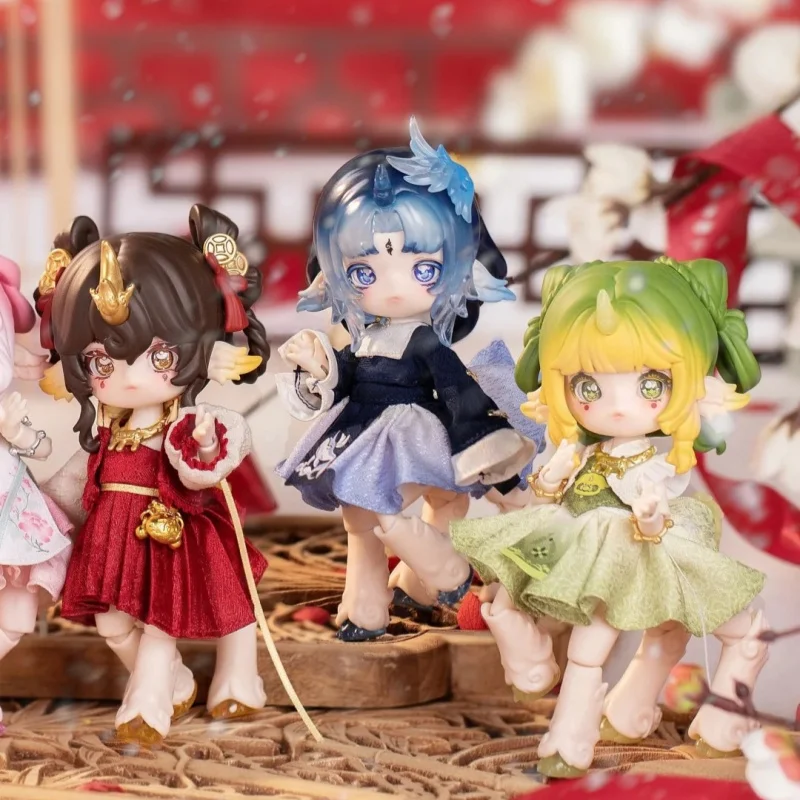 

Penny Box 1/12 Bjd 15cm Antu Encyclopedia Of All Heals Series Blind Box Horse-Shaped Anime Figure Model Desktop Toys