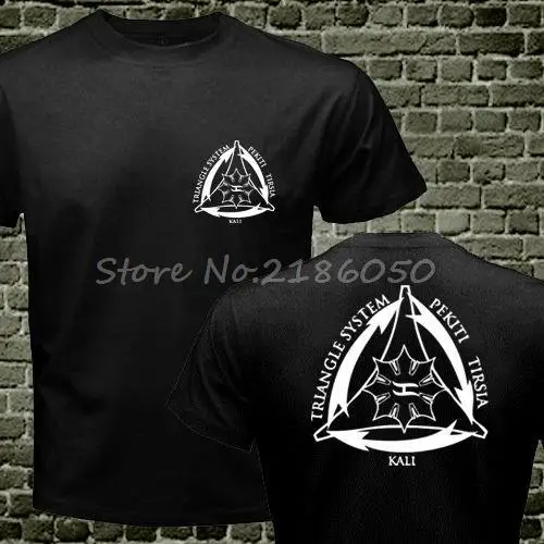 New Pekiti Tirsia Kali Philippine Army Filipino  Logo Special T-shirt Mens Harajuku Black Cotton Tee Shirt