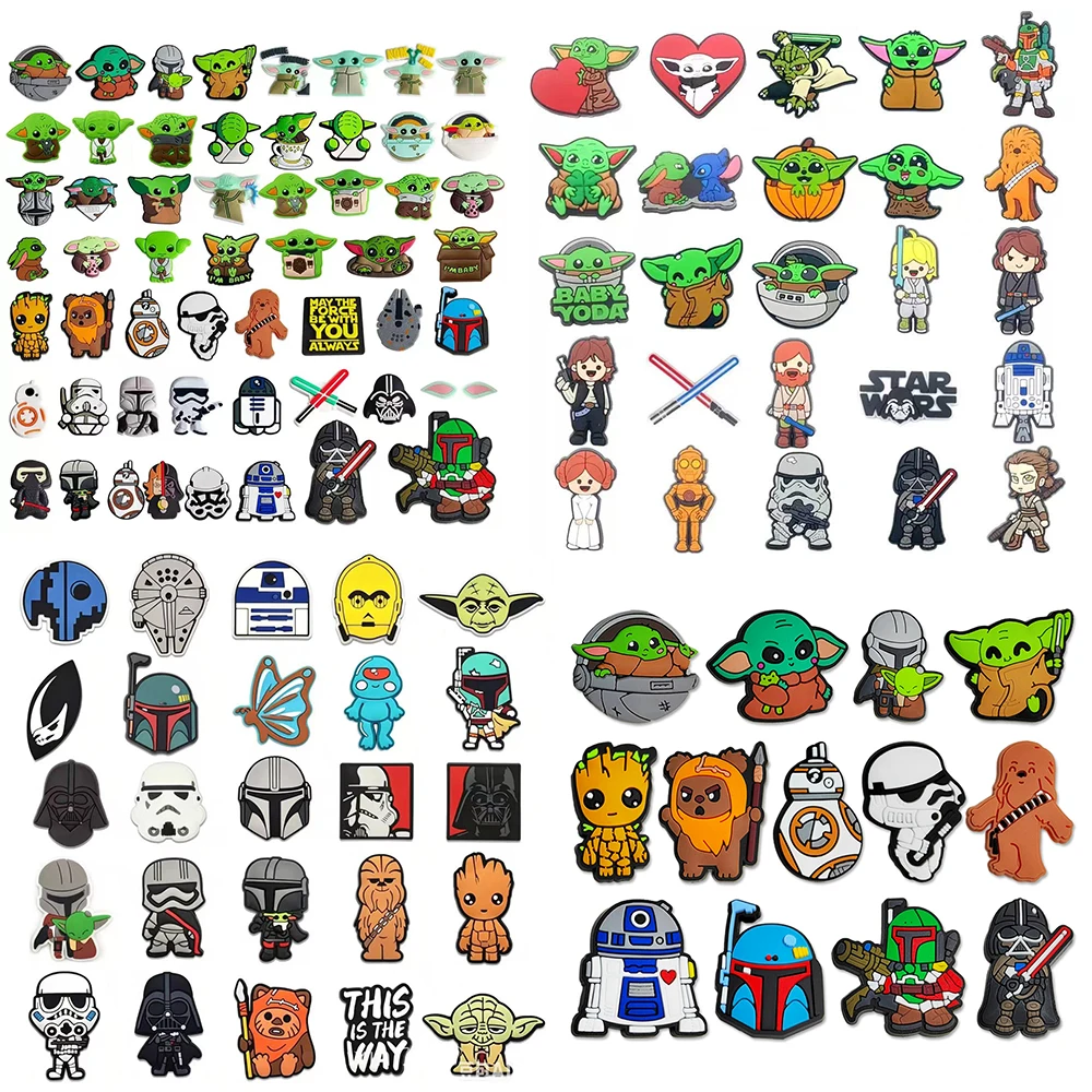 Hot Toys Popular Mixed Set 10-100pcs Shoe Charms For Sandals,Shoe Decoration Accessories Shoe Pins Great Gift For Men Wom