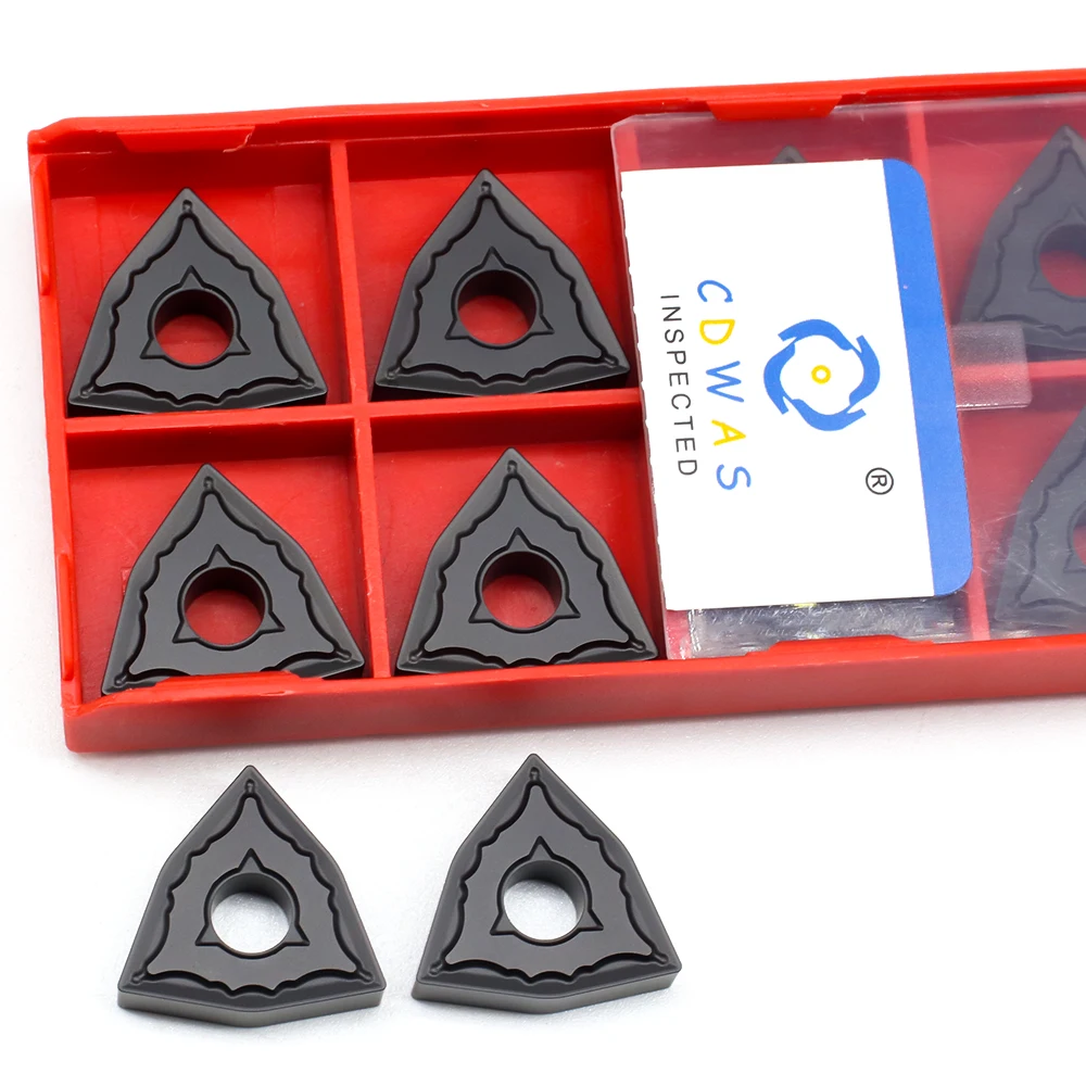 WNMG080404 PM1 PC4125 Carbide Inserts External Turning Tool Tungsten Carbide Blade WNMG 080404 CNC Lathe Cutter Tools For Steel