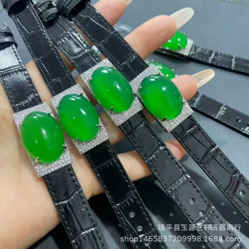 

Натуральный высокий браслет посеребренный инкрустированный браслет мира ручной универсальный ювелирный браслет из халцедона часы целиком