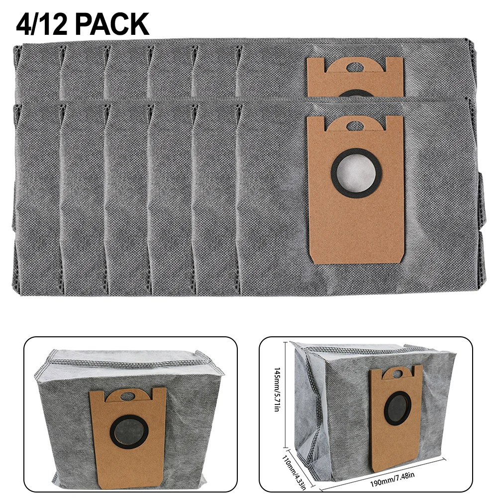 

Specially Designed Dust Bags Compatible with For Eufy Clean LR30 Robot Vacuum Cleaner Conveniently Packaged in 12s
