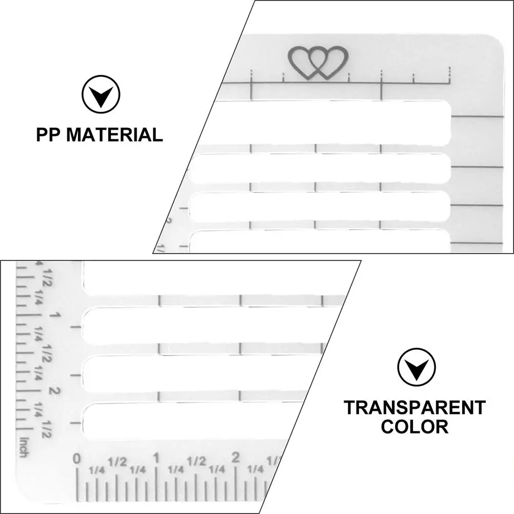 Clear Plastic Stencils Templates Ruler for Addressing Guide Writing Practice Envelope Letter ArtFont Design School Supplies