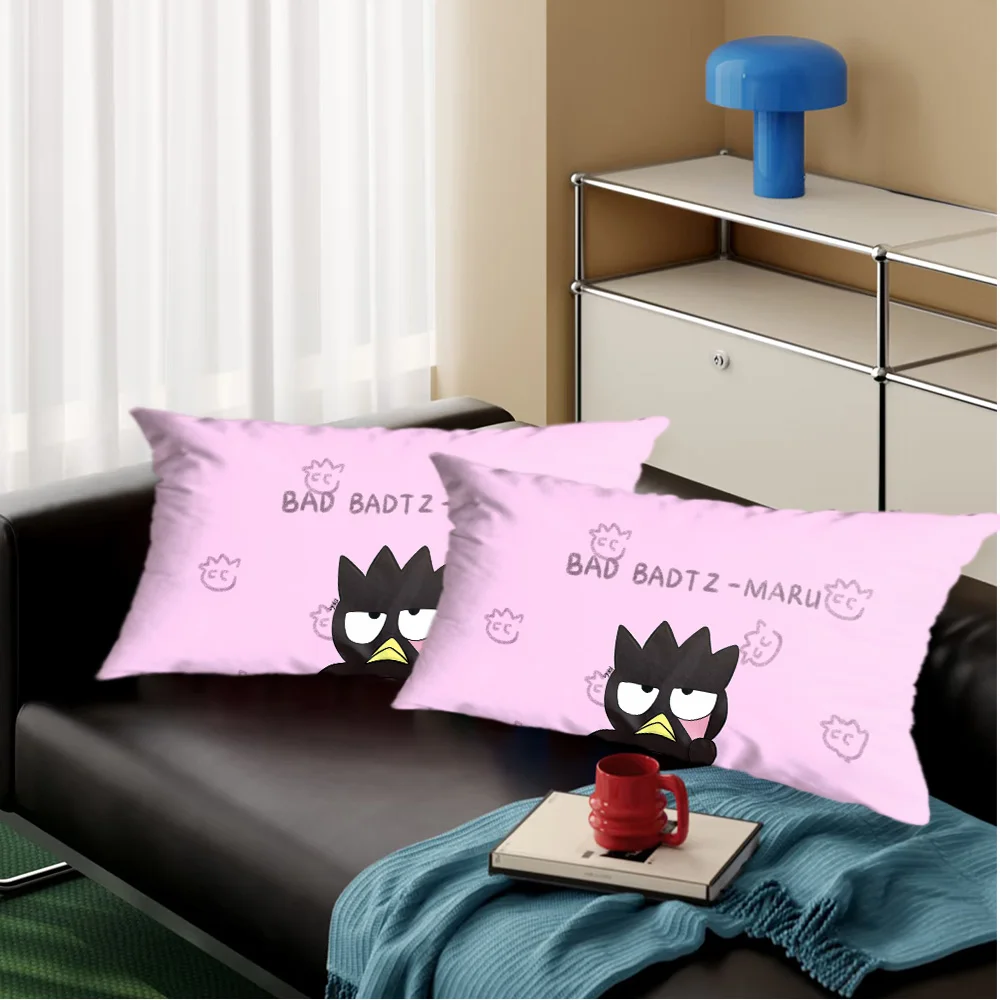 Kawaii B-Badtz-maru personalisiertes Geschenk 45x45 Kissenbezug für Kissen Home Decor Artikel Nordischer dekorativer Kissenbezug Weihnachten