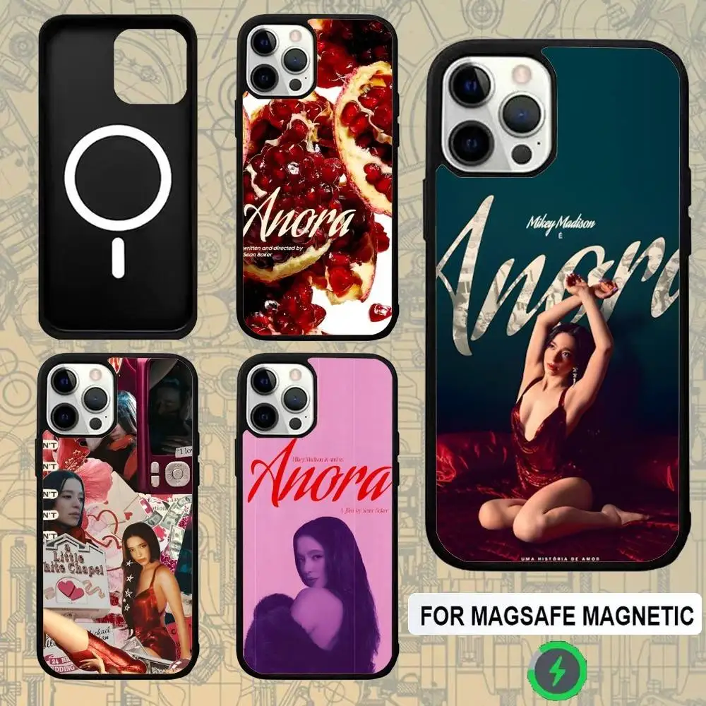 

Anora Mikey Madison For Magsafe Wireless Charger Case For iPhone 15,16,17,13,14,11,12,Pro,Max,Plus,E,Air,Mini Protection