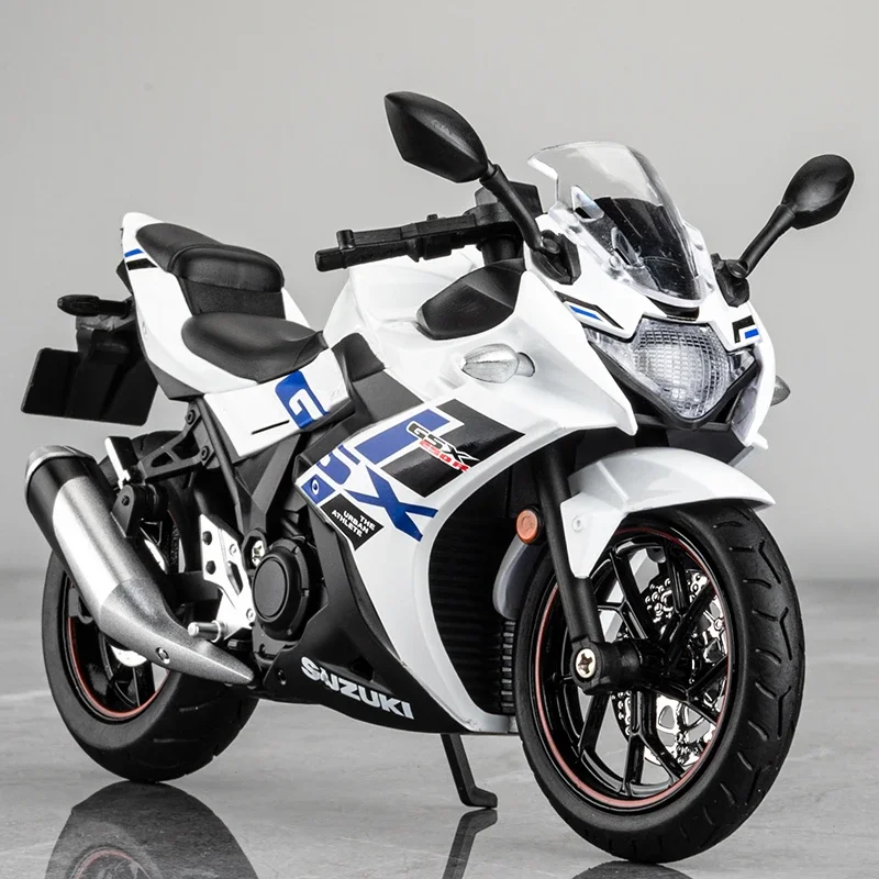 1:12 Suzuki GSX-250R Alloy Racing Motorcycle Model Diecast Cross-Country Street Sports Motorcycle Model Simulation Kids Toy Gift