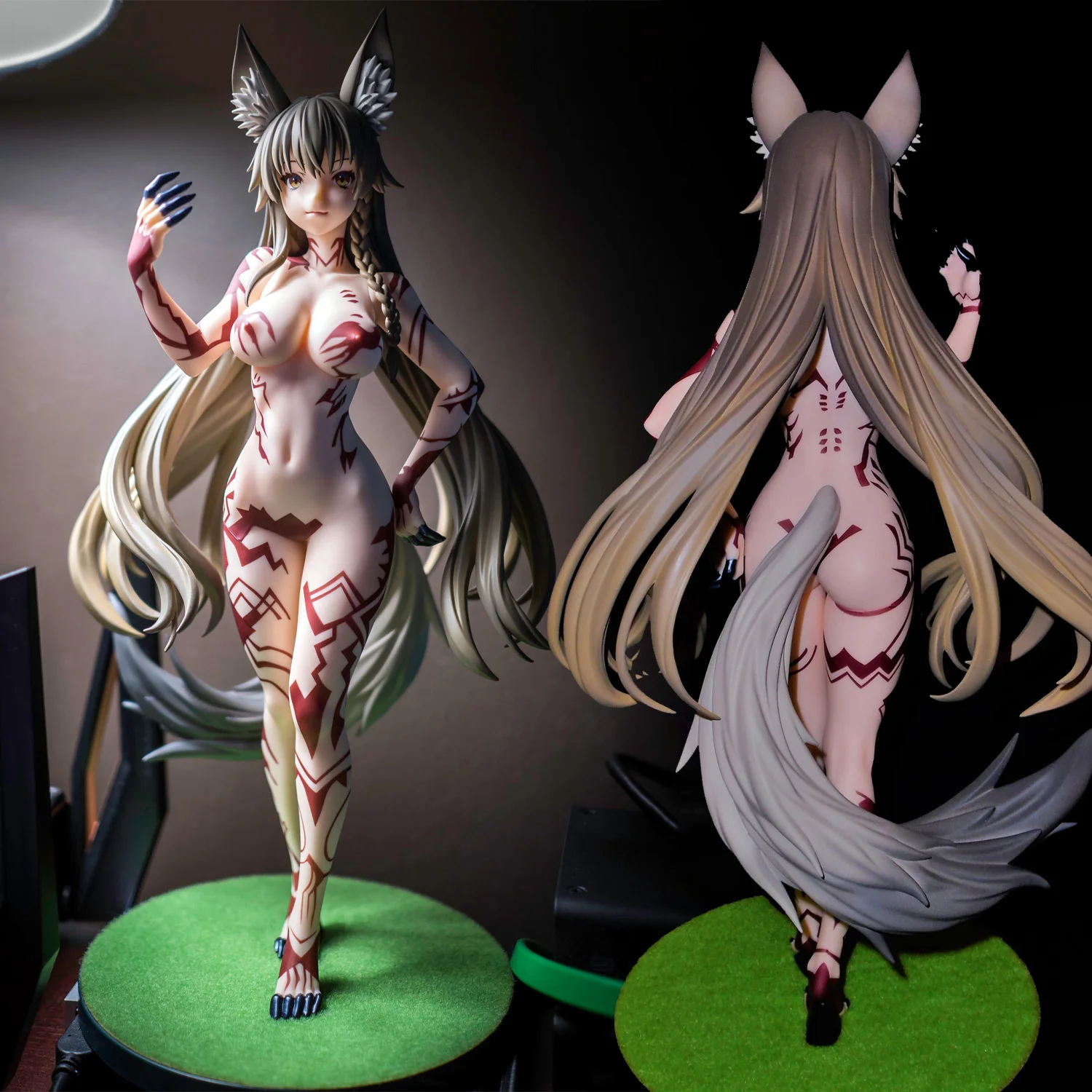 

Daiki Japanese Girl Anime Figures Kingdom Series Furry Girl Ver. Pvc Action Figure Adult Collection Model Toys Doll