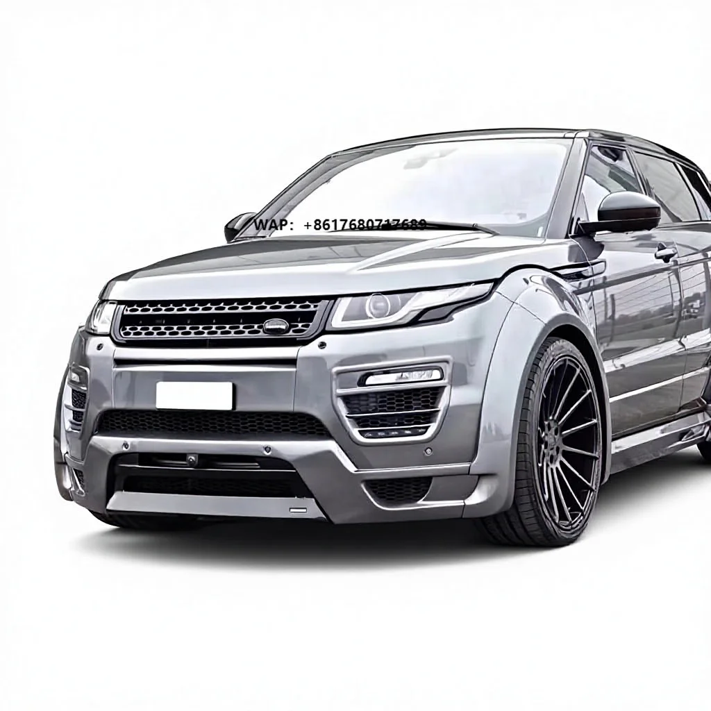 Good Quality HM Wide Style Body Kit With Front Lip Rear Diffuer Exhaust for Range Rover Evogue 2012-2018