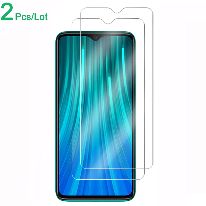 2PCS Screen Protector For Xiaomi Redmi Note 8 Pro Glass 9H Hardness Tempered Glass For Xiaomi Redmi Note 8 Pro Phone Glass Note8