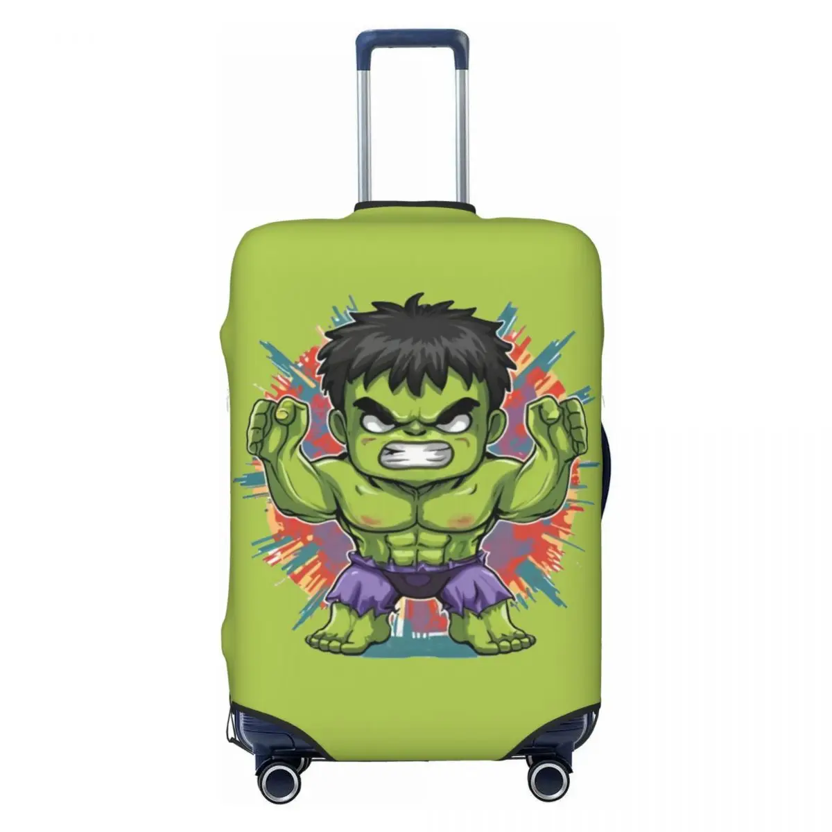 

Пользовательский чехол для багажа с рисунком Халка, милый защитный чехол для чемодана, костюм для 18-32 дюймов