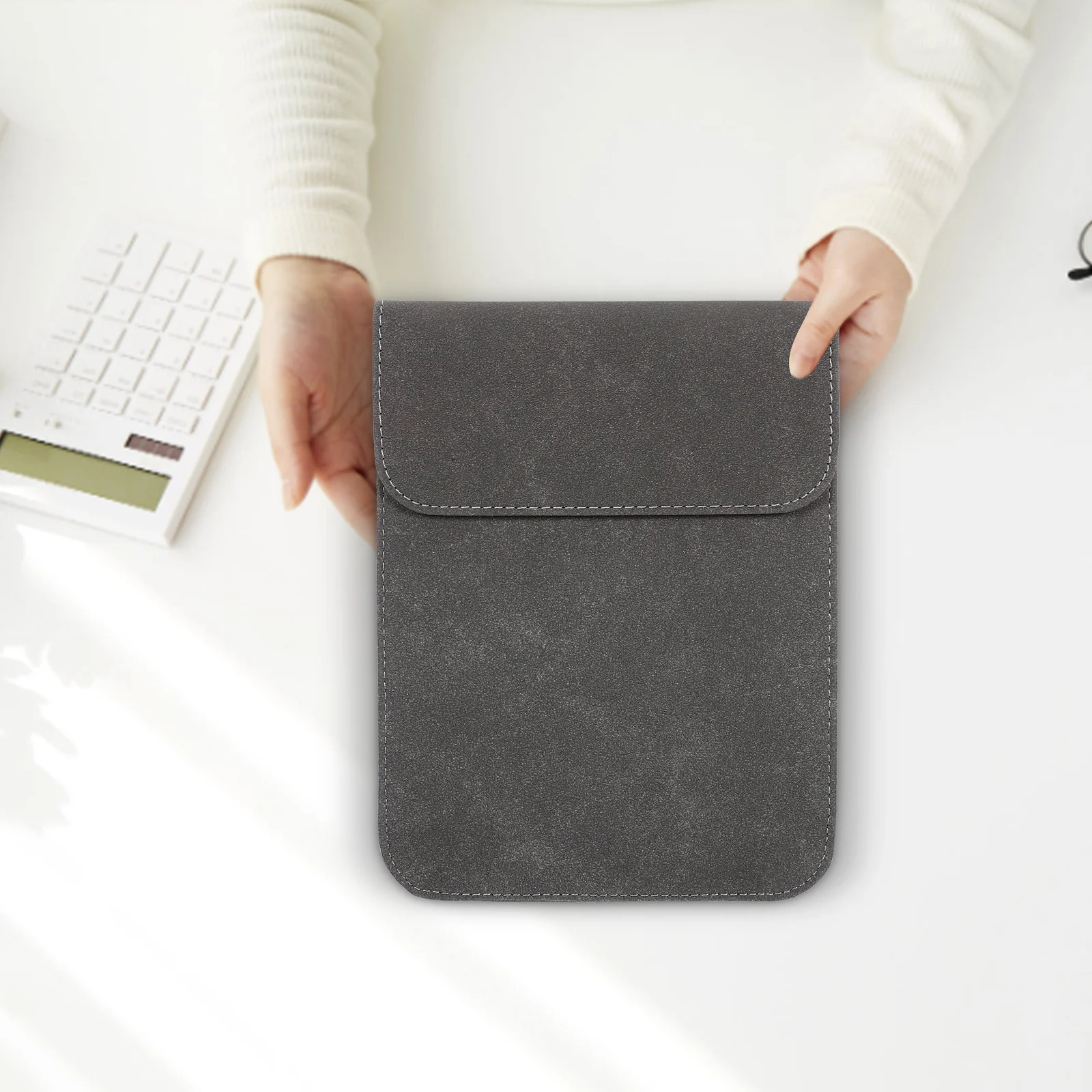 

Protective E-Reader Case PU Material Fine Workmanship Long Service Life Creative Decors No Tools Needed for Kindle2022