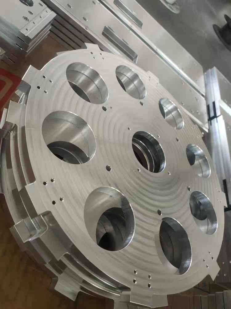 

CNC Machined Metal Parts with Deburring & Natural Anodizing Custom Precision Mechanical Components