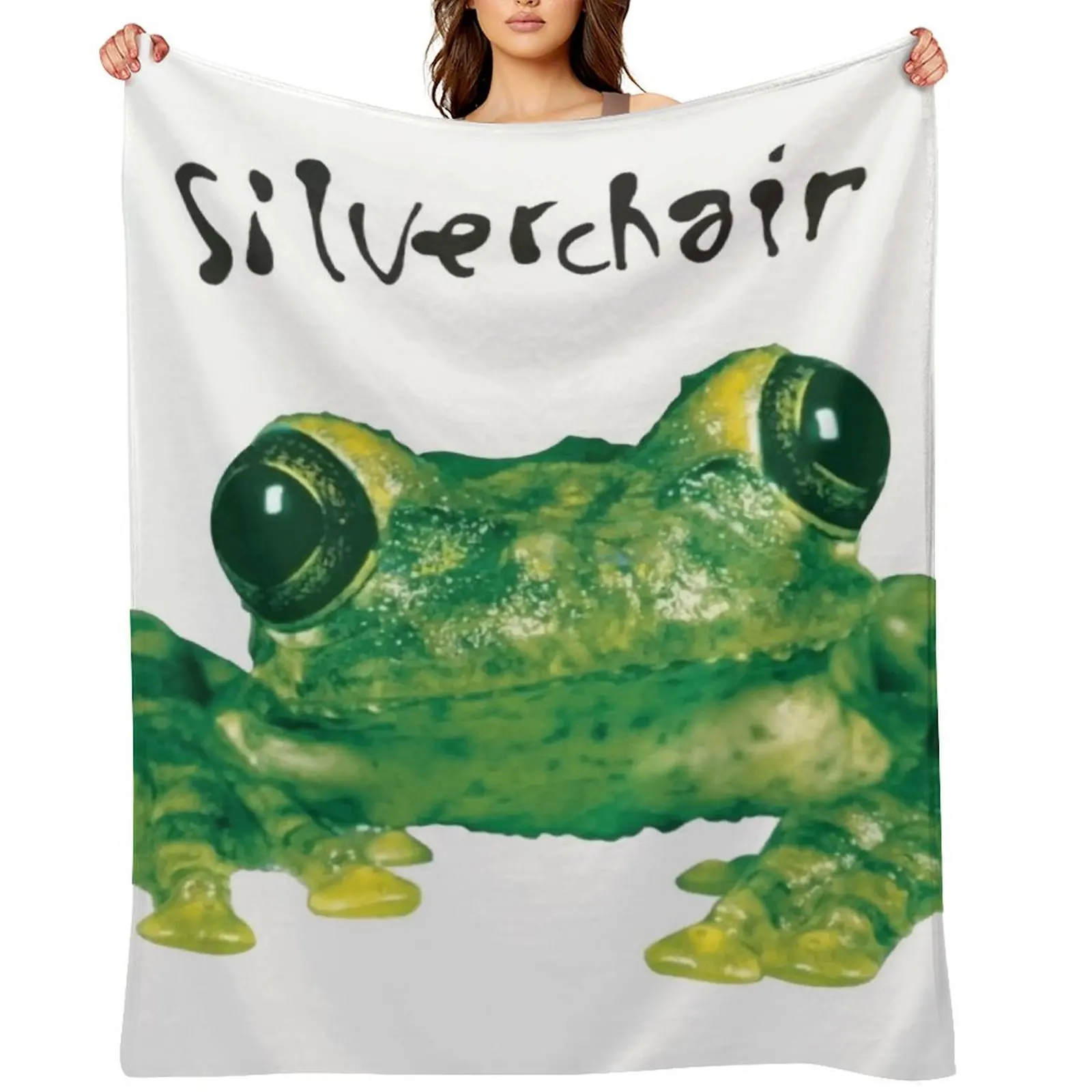 

Silverchair - Frogstomp _95 Frog Throw Blanket For Decorative Sofa Bed covers Personalized Gift Luxury Thicken Blankets