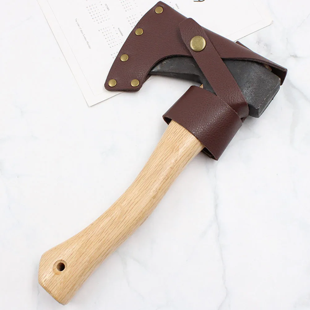 

1Set Axe Protective Sleeve PU Hatchet Cover Durable Portable Camping Outdoor Protector Professional Cover Portable Case