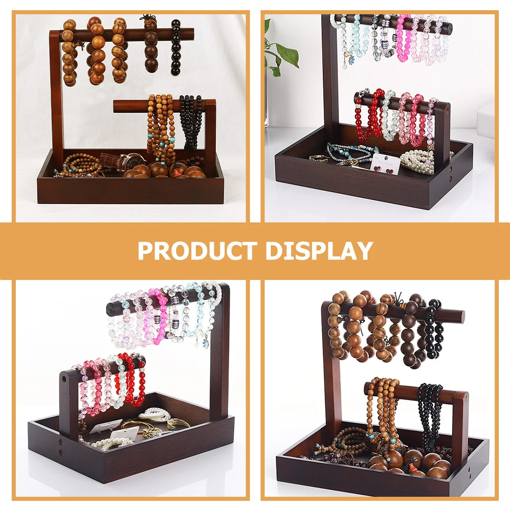 

Jewelry Stand Keychain Bracelet Holder Display Rack Multifunction Organizer for Bracelet Watch Headband Storage Desktop Display
