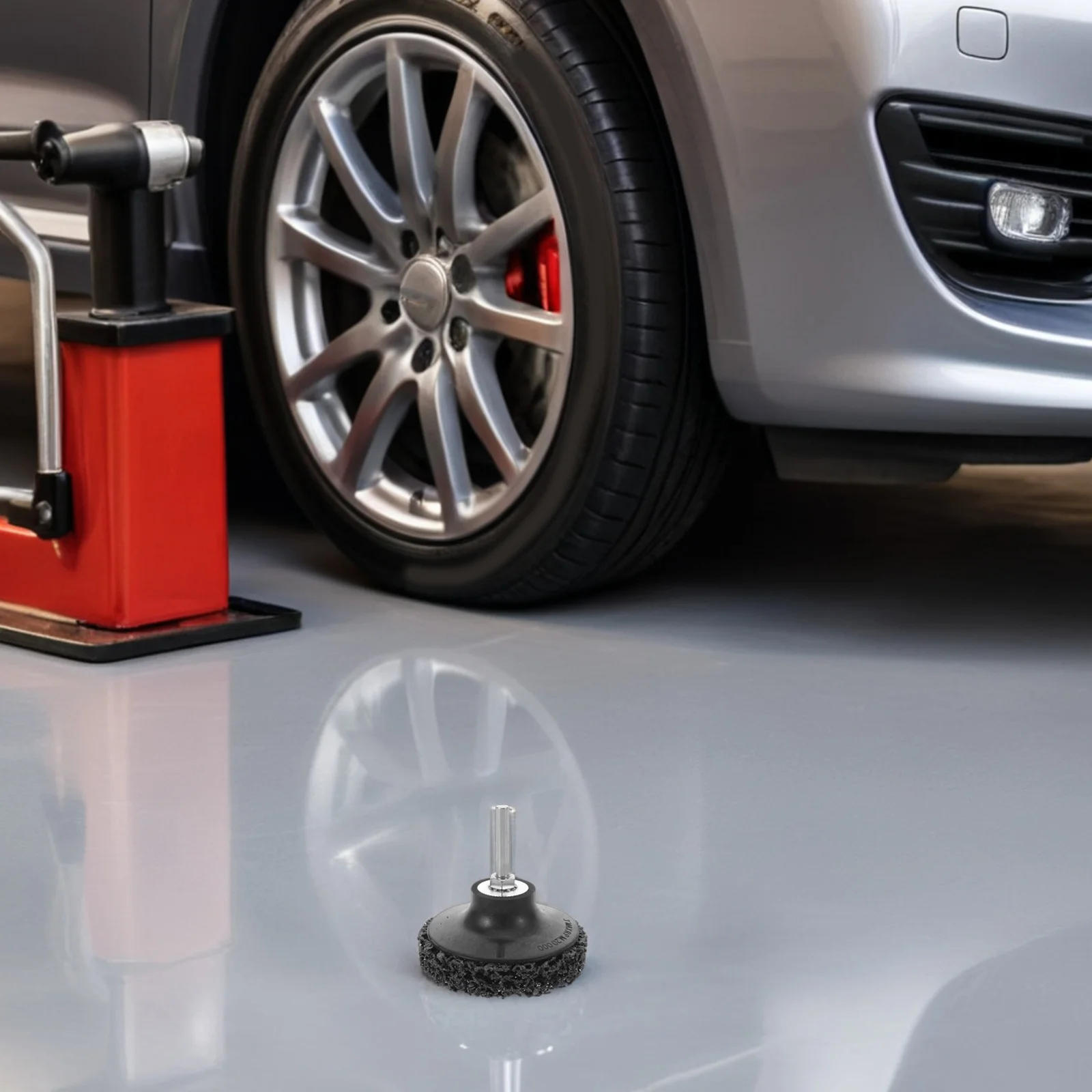 

Wheel Hub Grinding Tool Metal Abrasive Buffing Head For Rust Removal Polishing Auto Repair Restoration Vehicle Tire Grinding