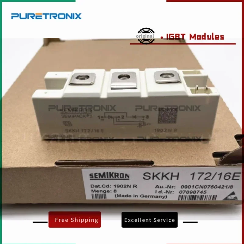 SKKH172/16E SKKH172/14E SKKH172/12E SKKH172/18E وحدة الطاقة الأصلية الجديدة